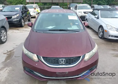2013 Honda Civic Lx z USA, uszkodzony, nr VIN 2HGFB2F5XDH571369